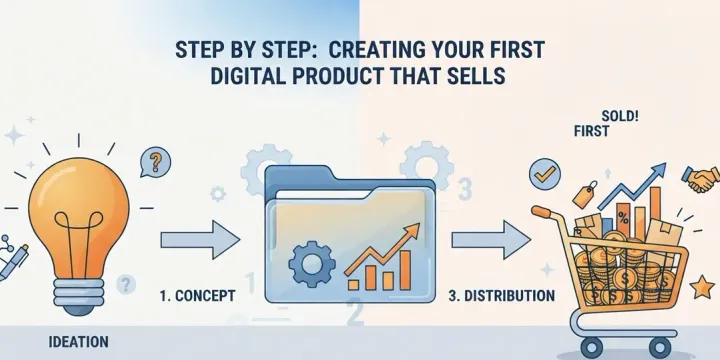 Step by Step: Creating Your First Digital Product That Sells
